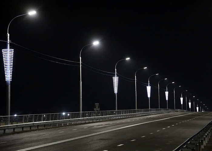 Курган, обустройство путепровода